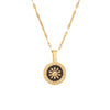 Wholesale Vintage Style Cross Stainless Steel Pendant Necklace
