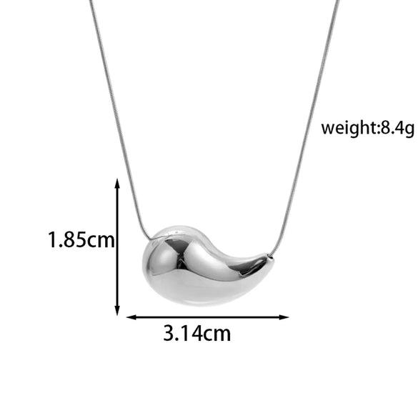 Wholesale Jewelry Vintage Style Simple Style Water Droplets 304 Stainless Steel Plating Jewelry Set