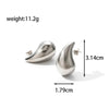 Wholesale Jewelry Vintage Style Simple Style Water Droplets 304 Stainless Steel Plating Jewelry Set