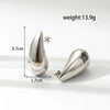 Wholesale Jewelry Vintage Style Simple Style Water Droplets 304 Stainless Steel Plating Jewelry Set