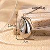 Wholesale Jewelry Vintage Style Simple Style Water Droplets 304 Stainless Steel Plating Jewelry Set