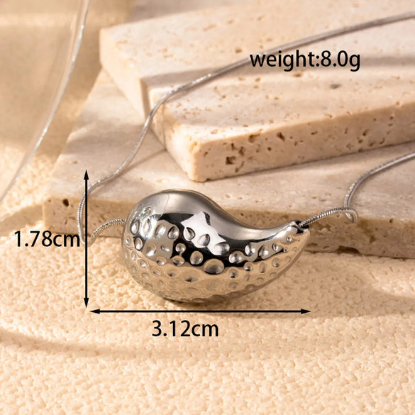 Wholesale Jewelry Vintage Style Simple Style Water Droplets 304 Stainless Steel Plating Jewelry Set