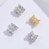 Wholesale Waist Beads 925 Sterling Silver Petals Pattern Handmade Diy Light Luxury Style With Zirconia Design