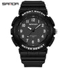 Wholesale Watch Tpu Strap Abs Case Acrylic Mirror Small Fresh Style Digital Sports Waterproof For Teenagers And Students