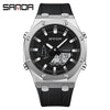 Wholesale Watch Zinc Alloy Acrylic Mirror Silicone Strap Round Dial Multifunction Waterproof Advanced Sense Casual Sports Fashion Light Luxury Style Universal