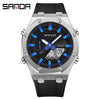 Wholesale Watch Zinc Alloy Acrylic Mirror Silicone Strap Round Dial Multifunction Waterproof Advanced Sense Casual Sports Fashion Light Luxury Style Universal
