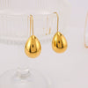 Wholesale Water Drop Earrings For Women Stainless Steel Geometric Style 18K Vacuum Plated In Furnace