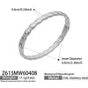 Wholesale Wheat Ear Stainless Steel 18K Gold Plated Geometric Bracelet Set