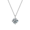 Wholesale Women Fashion Classic Silver 925 Sterling Silver Pendant With Moissanite And Geometric Design Jewelry
