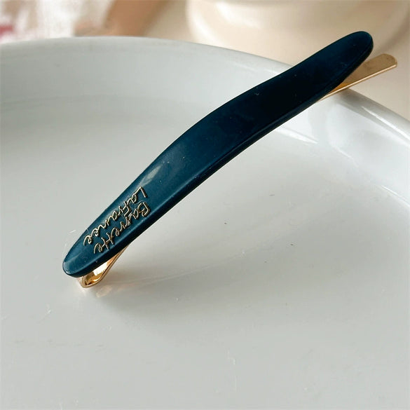 Wholesale Women's Acetic Acid Bangs Clip With Baking Paint Fashion Ol Style