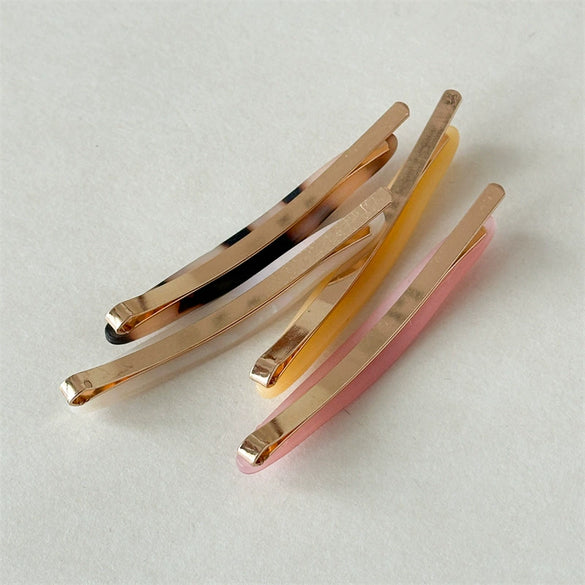 Wholesale Women's Acetic Acid Bangs Clip With Baking Paint Fashion Ol Style