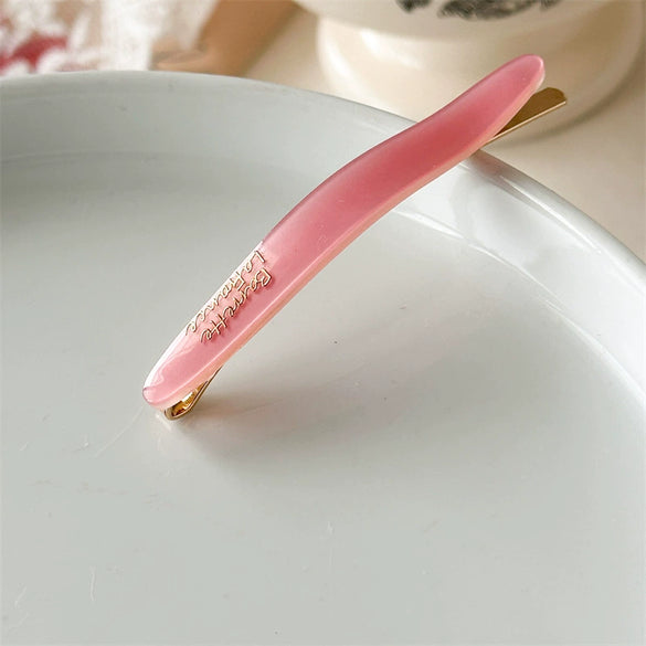 Wholesale Women's Acetic Acid Bangs Clip With Baking Paint Fashion Ol Style