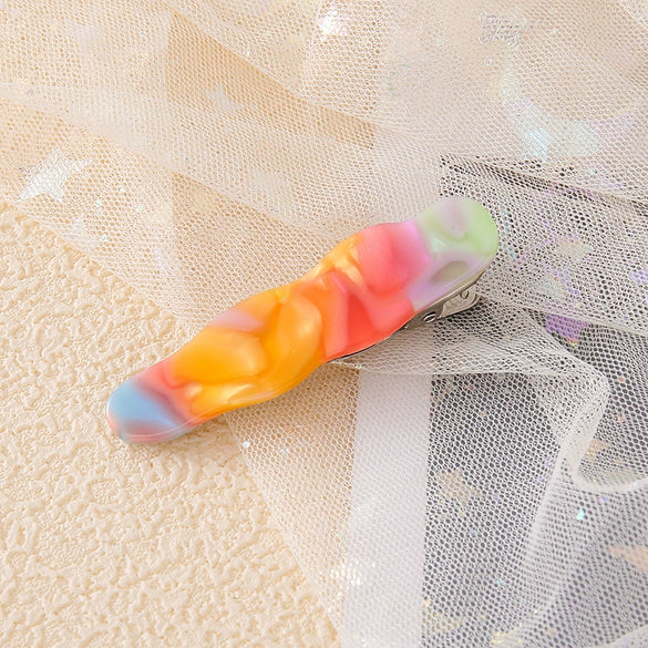 Wholesale Women's Acetic Acid Duckbill Clip Hairpin Cute Minimalist Niche Design Factory Price