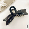 Wholesale Women's Acrylic Baking Varnish Bow Clip Hairpin Gripper Headdress