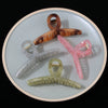 Wholesale Women's Acrylic Hair Grab Clip Simple Geometric Style Baking Paint Process