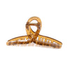Wholesale Women's Acrylic Hair Grab Clip Simple Geometric Style Baking Paint Process