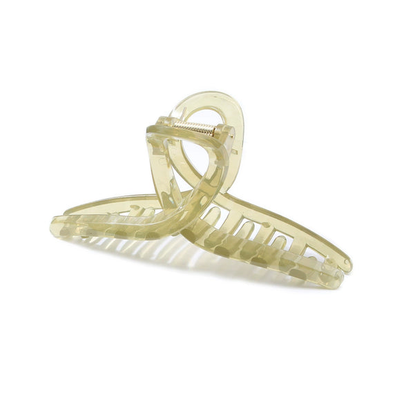 Wholesale Women's Acrylic Hair Grab Clip Simple Geometric Style Baking Paint Process