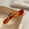 Wholesale Women's Acrylic Handmade Duckbill Clip Hair Accessories With Gradient Frosted Style And Simple Advanced Sense