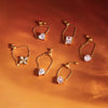 Wholesale Women's Adjustable Geometric Stainless Steel Ring With Vacuum Real Gold Plating