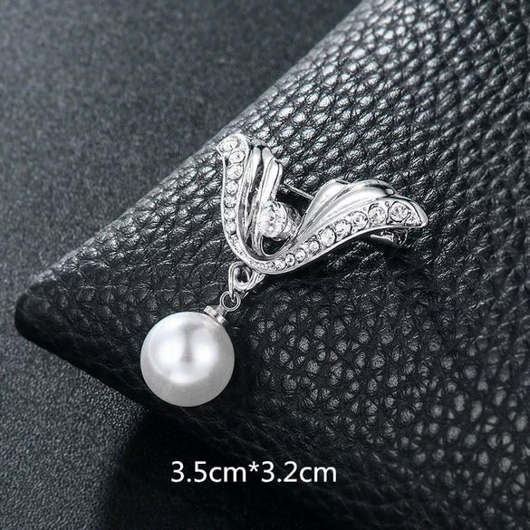 Wholesale Women's Alloy Antislip Brooch With Zodiac Pattern And Electroplating Design