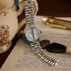 Wholesale Women's Alloy Belt Round Dial Mineral Reinforced Glass Mirror Leisure Style Watch