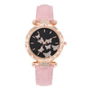 Wholesale Women's Alloy Case Imitation Leather Strap Round Dial Leisure Watch