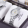 Wholesale Women's Alloy Case Mineral Reinforced Glass Mirror Business Style Digital Watches