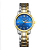 Wholesale Women's Alloy Case Mineral Reinforced Glass Mirror Business Style Digital Watches