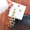 Wholesale Women's Alloy Electroplated Flower Pattern Light Luxury High Sense French Tassel Earrings