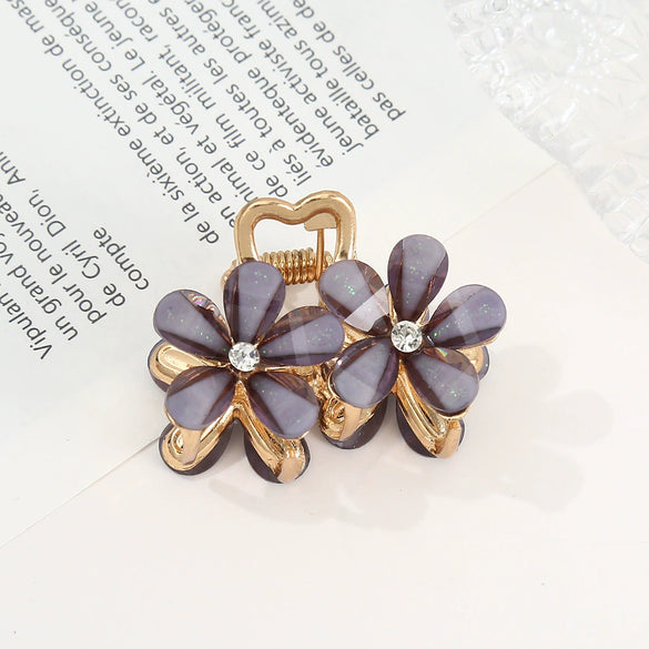 Wholesale Women's Alloy Electroplated Plants And Flowers Style Hair Clip