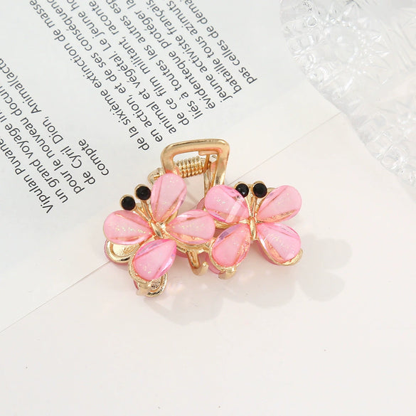 Wholesale Women's Alloy Electroplated Plants And Flowers Style Hair Clip