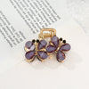 Wholesale Women's Alloy Electroplated Plants And Flowers Style Hair Clip