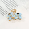 Wholesale Women's Alloy Electroplated Plants And Flowers Style Hair Clip