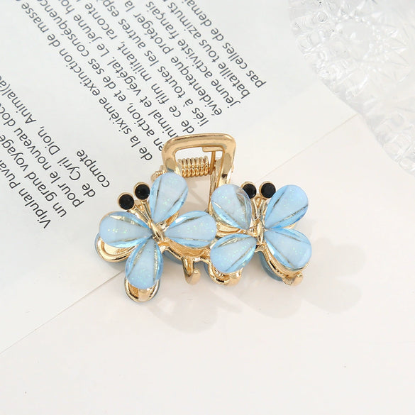 Wholesale Women's Alloy Electroplated Plants And Flowers Style Hair Clip