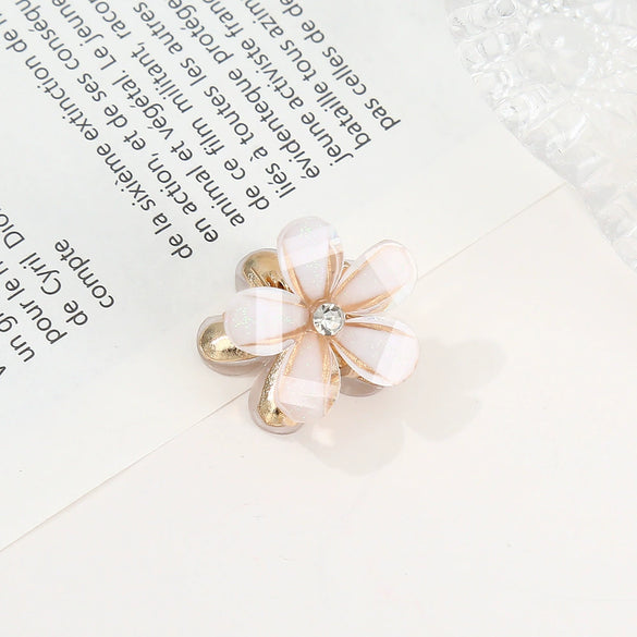 Wholesale Women's Alloy Electroplated Plants And Flowers Style Hair Clip