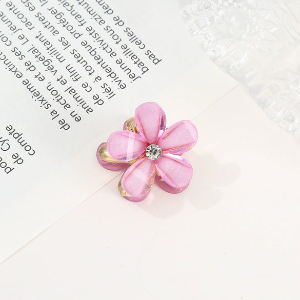 Wholesale Women's Alloy Electroplated Plants And Flowers Style Hair Clip