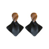 Wholesale Women's Alloy Flower Earrings With Diamond And Pearl Design Retro Fashion Temperament
