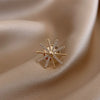 Wholesale Women's Alloy Flower Pattern Electroplated Antilight Artifact Brooch