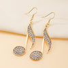 Wholesale Women's Alloy Geometric Asymmetric Elegant Fashion Stud Earrings With Electroplating