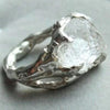 Wholesale Women's Alloy Geometric Crystal Ring With Diamond Design Exaggerated Hiphop Style Imitation Irregular Shape