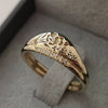 Wholesale Women's Alloy Geometric Cut Out Pattern 18K Goldplated Ring Jewelry
