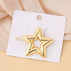 Wholesale Women's Alloy Geometric Electroplated Golden Frog Clip Jewelry