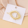 Wholesale Women's Alloy Geometric Electroplated Golden Frog Clip Jewelry