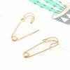 Wholesale Women's Alloy Geometric Electroplated Pin Earrings