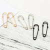 Wholesale Women's Alloy Geometric Electroplated Pin Earrings