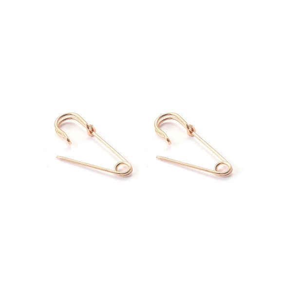 Wholesale Women's Alloy Geometric Electroplated Pin Earrings