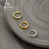Wholesale Women's Alloy Geometric Hoop Earrings With Electroplating