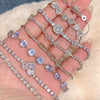 Wholesale Women's Alloy Geometric Microinlay Bracelet