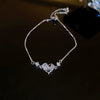 Wholesale Women's Alloy Geometric Microinlay Bracelet