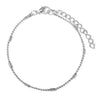 Wholesale Women's Alloy Geometric Multilayer Chain Anklet Foot Accessories